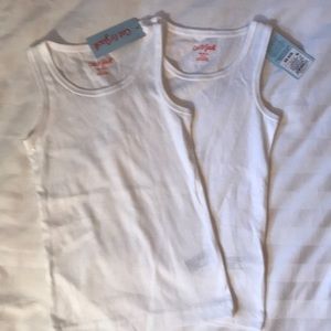 Add on Cat&Jack white undershirts NWT